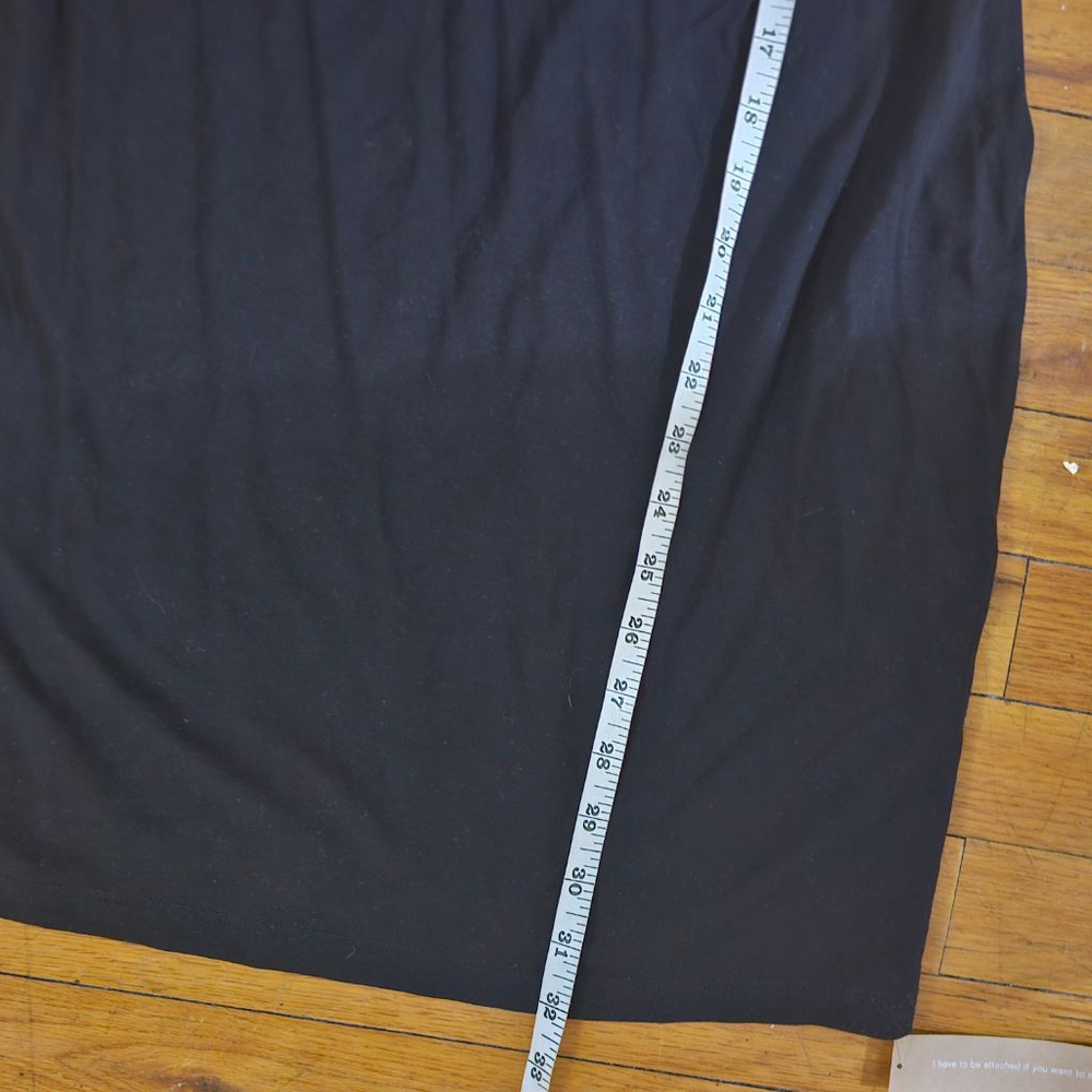 Reformation Black Mini Dress Women's Large - Picture 3 of 8